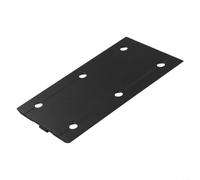Removable RV Table Leg Bracket Aluminium Alloy Swivel(silver black)