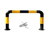 Removable Safety Bollards for Traffic Control, Heavy Duty and Easy to Assemble, Ideal for Parking Lots and Pedestrian Areas