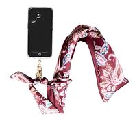 Removable Scarf Shoulder Strap for Universal Smartphone with Bandana Pattern