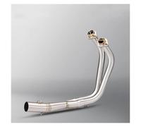 Removable stainless steel noise suppressor For VulcanS 650 For EN650 For VN650 Front Connection Pipe slip on Motorcycle fulll exhaust system