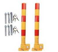 Removable Steel Parking Lock Bollard Durable Traffic Control Post for Driveway Protection & Outdoor Security Ideal for Safe Parking Solutions