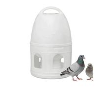 Removable Top Lid - Winged Animal Station, Constant Level Valve with Secure Locking Refreshment Source for House Birds, Aviary Accessories, Efficient Automatic Pigeon Drinkers for