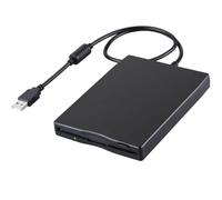 Removable USB External Floppy Disk Drive FDD 1.44MB 3.5 Inch, Portable Ultra-thin PC and MAC Floppy Drive Card Reader, Accessory for Desktop & Laptop Computers Windows 2000/XP/7/8/10/11, Plug and Play