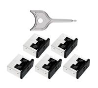 Removable USB Interfaces Metal PC Computer Port Protector Easy Installation Wide Compatibility Anti Hacking Data Security USB Cover