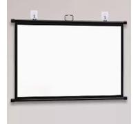 Removable Wall Mounted Projection Screen, Quick Projector Screen, White Rectangular Movie Screen For Indoor-Outdoor/Home Theater/Movie Night Family(214x118cm/84x46in)
