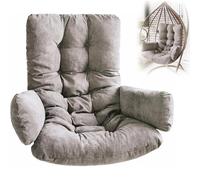 Removable Washable Outdoor Swing Cush for Hanging Basket Seats Comfortable Patio Fur Accessory Ideal for Garden Porch and Deck