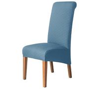 Removable Washable Stretch Dining Chair Covers - High Back Slipcovers for Home, Hotel, Kitchen, Reurant & Banquets - Protect & Upgrade Your Chairs (Color: Sle 8, Size: 8)