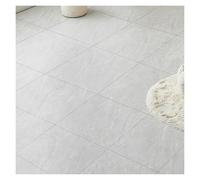 Removable Waterproof Floor Stickers, Self-Adhesive DIY PVC Flooring for Renters, Floors Tile for Staircase, Bathroom, Kitchen(B4-60x60cm)