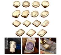 Removable Wax Seal Stamp Head Easily Change Designs for Different Occasions and Celebrations (H)