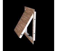 Removable Wood Access Panel for Wall & Ceiling - Conceals Wires & Pipes, Durable Cover Plate (30x45cm/12x18in) - Ideal for Home Renovation & Maintenance