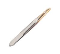 Removal Hair Tweezers Makeup Tools Eyebrow Tweezer Beauty Fine Hairs Puller Stainless Steel Eye Brow Clips for Ingrown Hair, Blackhead Removal(Color2)