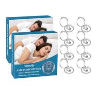 Removal Snoring, Anti Snoring Devices, Anti Snore Magnetic Nose Clip, Stop Snoring Aids for Men Women, Snore Stopper, Nasal Dilator Helps Breathe Easily and Better Sleep(8 Pack)