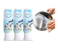 Remove Black Stain Remover for Pots & Pans, Pan Cleaner Heavy Duty, Remover Black Pot,Stainless Steel Cookware Cleaner Household Kitchen Cleaning for Most Types of Cookware (3 Pcs)