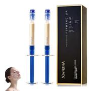 Remove Wrinkles with the Push of a Button, Micro-Molecular Collagen Anti-Wrinkle Lotion, XIANJINA Peptide Collagen Firming Essence Cream, Anti-Ageing Skin Retightening Cream for All Skin Type (2PCS)