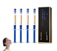 Remove Wrinkles with the Push of a Button, Micro-Molecular Collagen Anti-Wrinkle Lotion, XIANJINA Peptide Collagen Firming Essence Cream, Anti-Ageing Skin Retightening Cream for All Skin Type (4PCS)