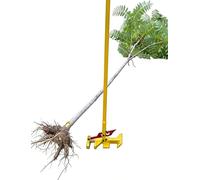 Remover Tool,Broken Fence Post Extraction Equipment，Tree Root Remover Tool Post Puller, Leverage Stake Stump Removal Tools for Bushes/Shrubs