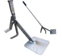 Remover Tool,Manual Steel Weed Lever Tree Puller, Long Handle Brush Puller Tool, Leverage Stump Remover Equipment, Stand-Up Design for Backyard/Farm/Yard/Garden