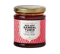 Rempapa Red Hot Sambal Tumis Chilli Paste | Vegan Sambal Dipping Sauce | Spicy Condiment for Nasi Lemak, Nasi Goreng, Laksa | Stir-fry Paste | 180g