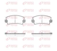 REMSA 0021.36 Brake Pad Set, disc brake for ALFA ROMEO,ALPINE,CHRYSLER,FIAT,FORD