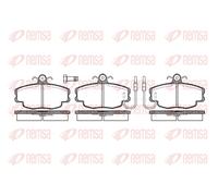 REMSA 0141.02 Brake pad set