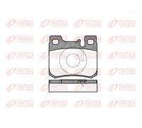 REMSA 0157.20 Brake Pad Set, disc brake for MERCEDES-BENZ