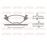 REMSA 0171.20 Brake Pad Set, disc brake for SEAT,VW