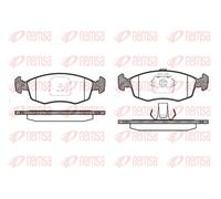 REMSA 0172.10 Brake pad set