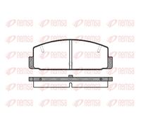 REMSA 0179.10 Brake pad set