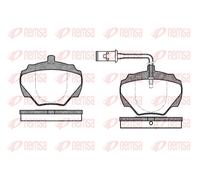 REMSA 0222.01 Brake pad set