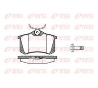 REMSA 0263.05 Brake pad set