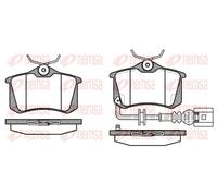 REMSA 0263.41 Brake pad set