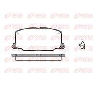 REMSA 0268.04 Brake pad set