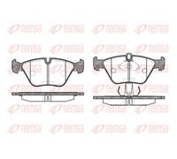 REMSA 0270.15 Brake pad set