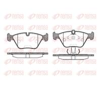 REMSA 0270.25 Brake Pad Set, disc brake for BMW