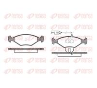 REMSA 0281.02 Brake pad set