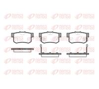 REMSA 0325.02 Brake Pad Set, disc brake for BYD,CIIMO,GREAT WALL,HAVAL,HONDA,HON