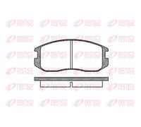 REMSA 0357.00 Brake Pad Set, disc brake for DAIHATSU,MITSUBISHI,PROTON