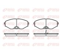 BRAKE PAD SET DISC BRAKE 0375.02 FOR INFINITI NISSAN CEFIRO/III QX/MAXIMA/V/IV