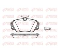 BRAKE PAD SET DISC BRAKE 0382.00 FOR VAUXHALL CARLTON/Mk/III OMEGA SENATOR 2.2L