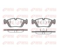 REMSA 0384.00 Brake pad set