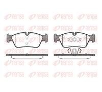 Brake pads Front Axle 0384.60 REMSA for BMW 1 Coupe 1 3 Touring 3 1 Convertible