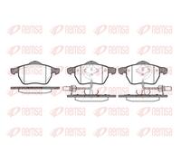 REMSA 0390.52 Brake pad set