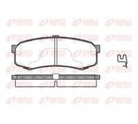 REMSA 0413.04 Brake pad set