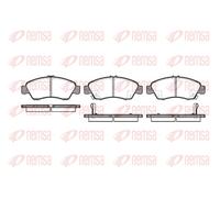 REMSA 0419.02 Brake pad set