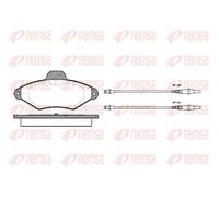 Brake pads Front Axle 0438.04 REMSA for CITROËN XANTIA XANTIA Estate