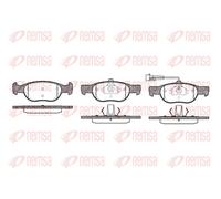 REMSA 0588.11 Brake Pad Set, disc brake for ALFA ROMEO,FIAT,LANCIA