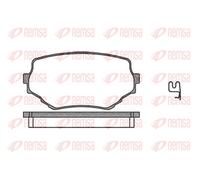 REMSA 0594.02 Brake pad set