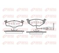 REMSA 0609.11 Brake pad set