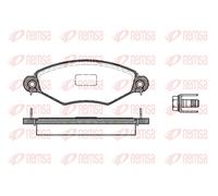 REMSA 0643.10 Brake pad set