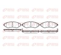 REMSA 0645.22 Brake pad set